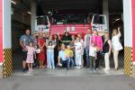 Жители Финляндского округа побывали на экскурсии в Пожарно-спасательной части №75