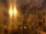 На Кондратьевском проспекте тушили пожар