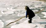 Выход на лед опасен для жизни