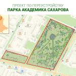 Общественное обсуждение проекта по переустройству Парка академика Сахарова
