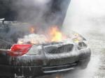 МЧС напоминает: что делать, если ваш автомобиль загорелся?