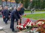 На Богословском кладбище почтили память жертв блокады Ленинграда