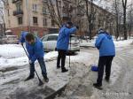 Очистили Антоновскую от снега