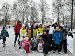 Победители ледовой эстафеты получили призы от МО Финляндский округ!